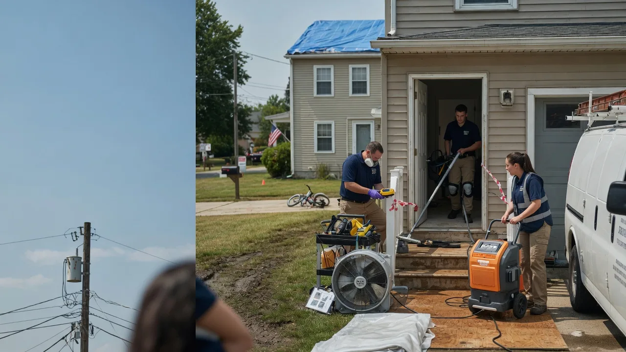 Water Damage Repair in Saint Mary Of The Woods, IN near me